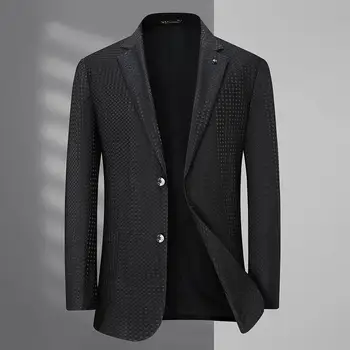 5583-Мужской маленький костюм весенне-осенний деловой костюм для отдыха в корейском стиле, легкий ветрозащитный тренд tide, тонкая мужская куртка