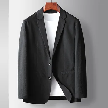 B1808-Мужской костюм Four Seasons, повседневное свободное пальто в деловом стиле