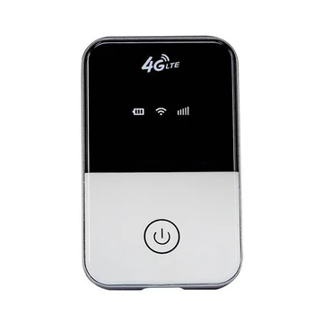 Горячий карманный Wifi-маршрутизатор 4G LTE со скоростью 150 Мбит / с, Автомобильная мобильная точка доступа, Беспроводной широкополосный Mifi Разблокированный модем со слотом для sim-карты