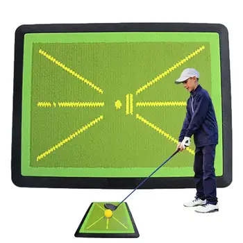 Коврик для гольфа Оборудование для тренировки гольфа Оборудование для тренировки гольфа Для определения замаха, правильного положения удара, Подарок для гольфа